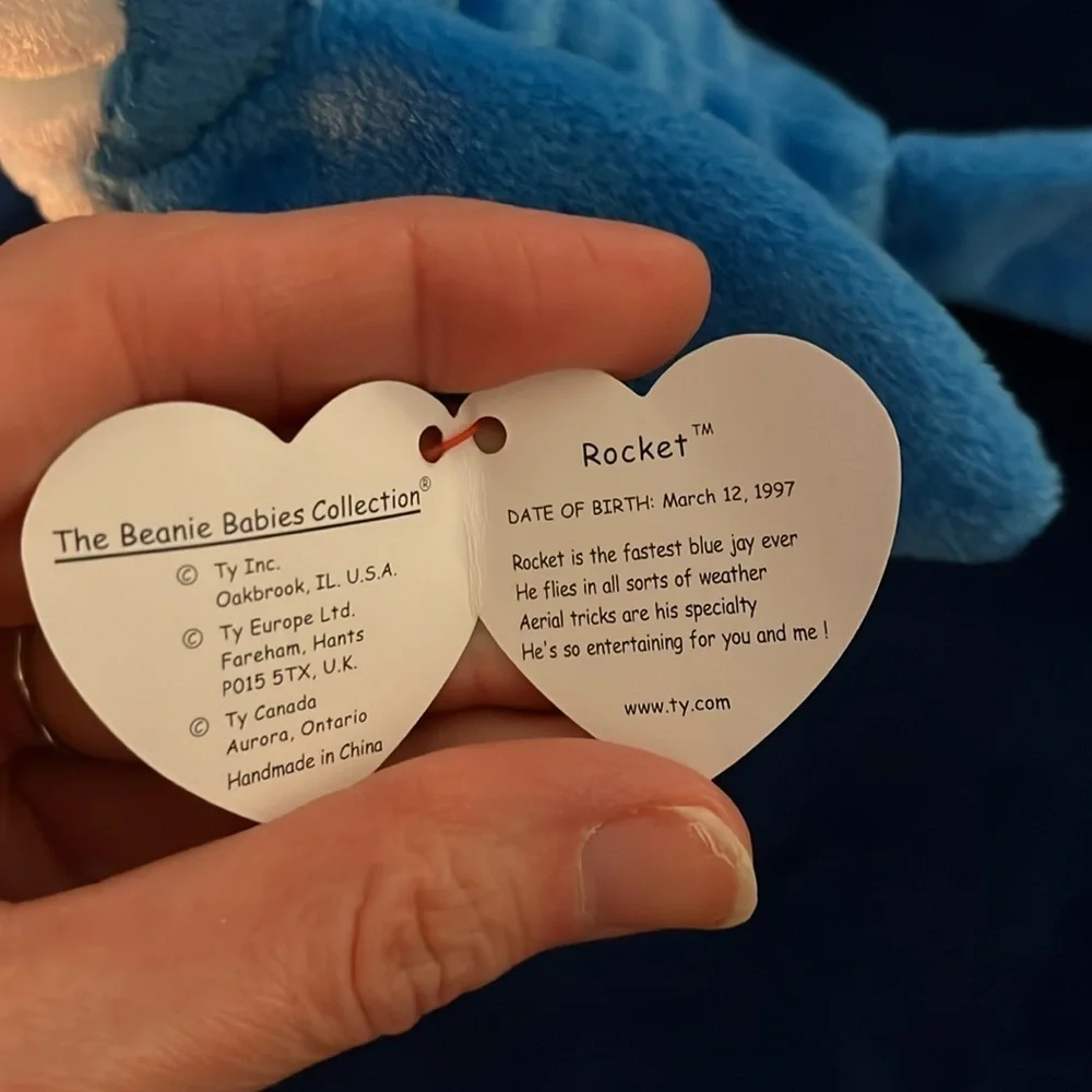 Ty Beanie Baby Rocket